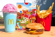 I ate the McDonald’s adult happy meal and blue shake so you don’t have to