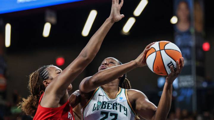 Dream’s Naz Hillmon drops ‘championship’ take after making franchise history vs. Liberty