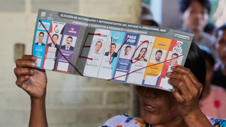 Bolivia heads to a runoff after an election ends two decades of ruling party dominance