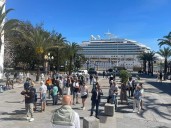 El Puerto de Cádiz recibe este lunes a casi 11.000 turistas a bordo de tres cruceros