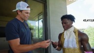 Tom Brady crashes IShowSpeed's live stream as NFL legend gifts him rare $100,000 trading card in surprise appearance