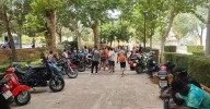 Guadix se convierte en capital del motor de época reuniendo 300 motos en el “Memorial Torcuato el Pico”