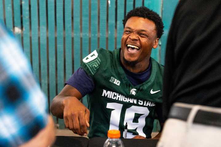 See photos as MSU football fans meet Jonathan Smith, players at ‘Meet the Spartans’ event
