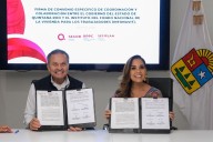 Firman acuerdo Mara Lezama y Octavio Romero, director del Infonavit para liberar 51 mil hipotecas en Quintana Roo a quienes ya liquidaron su crédito