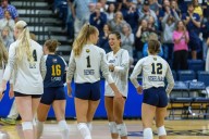 UNC volleyball bounces back to beat Washington in five sets in thrilling first match