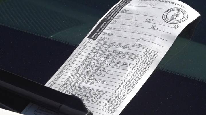 Columbia enforces $25 fines for wrong