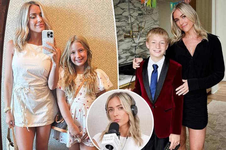 Kristin Cavallari's son Jaxon, 11, and daughter Saylor, 9, still sleep in her bed