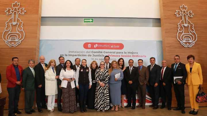 Instala Poder Judicial Edomex, Comité General para la Mejora en la Impartición de Justicia