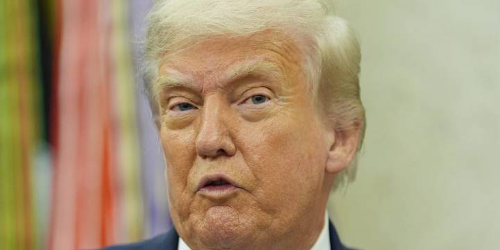 Trump announces tariffs 'of approximately 100%' on chips and semiconductors