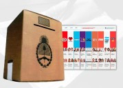 Así quedó el orden de las listas en la Boleta Única Papel para las elecciones