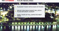 Dry and cool weather continues in Pittsburgh on Friday, first pre