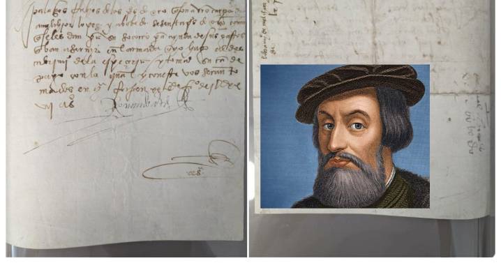 Manuscrito de Hernán Cortés regresó a México tras robo en los años 80