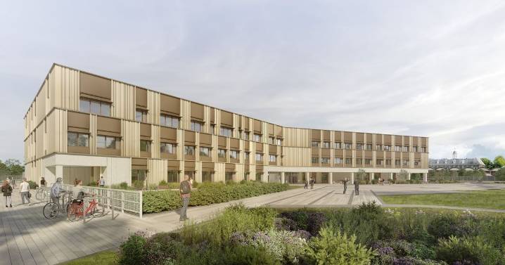 Construction of new Paisley Grammar School 'beyond halfway point' as update issued