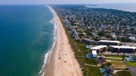 Hurricane Erin picking up steam as it edges along the East Coast
