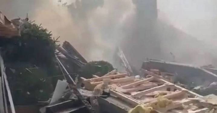 UK holiday park house blown apart in massive 'gas explosion' as horror images emerge