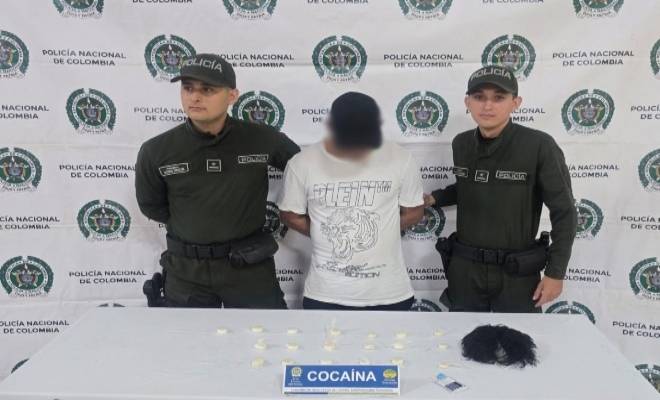 Con “Narcopeluca”, fue capturado un ciudadano cuando iba a abordar un vuelo hacia Ámsterdam