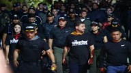 JPSUV demostró entusiasmo patriota con marcha nocturna de 10km