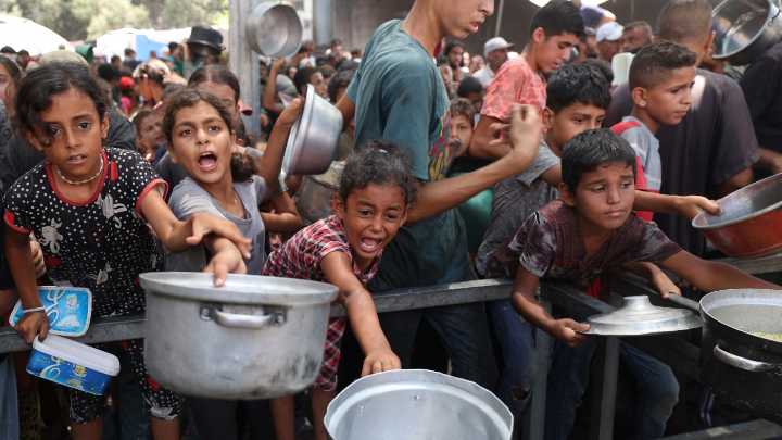 Up First briefing: Famine in Gaza; Epstein files : NPR