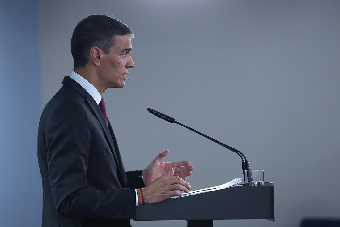 Sánchez propone un «gran pacto» de Estado para la «mitigación y la adaptación» a la emergencia climática del país