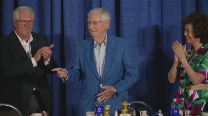 Sen. Mitch McConnell hopes Trump's trade war isn't prolonged, warns of cost to your wallet