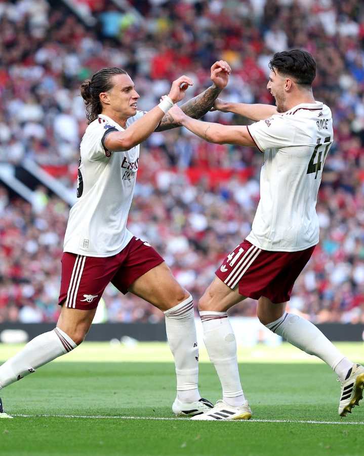 Arsenal venció de visitante al Manchester United 1-0 en fecha inaugural de la Premier League