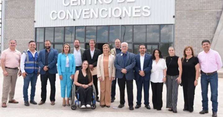 Maru Campos supervisa construcción del Centro de Convenciones de Cuauhtémoc