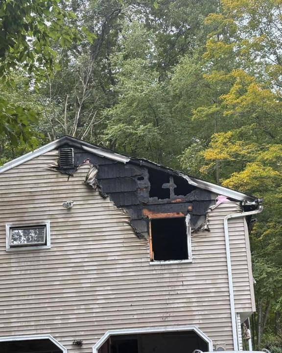 House damaged in Monroe fire: PHOTOS
