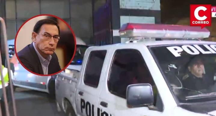 Martín Vizcarra llega al penal Ancón II tras disposición del INPE (VIDEO)