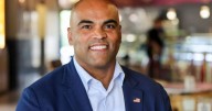 Colin Allred stopping in Denton Tuesday on his second U.S. Senate campaign trail