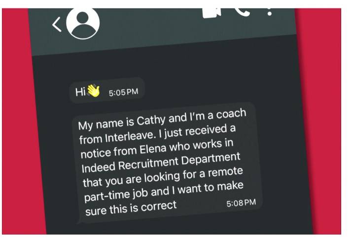 Inside a job scam: Reporter spends $96 to expose fraudster tactics