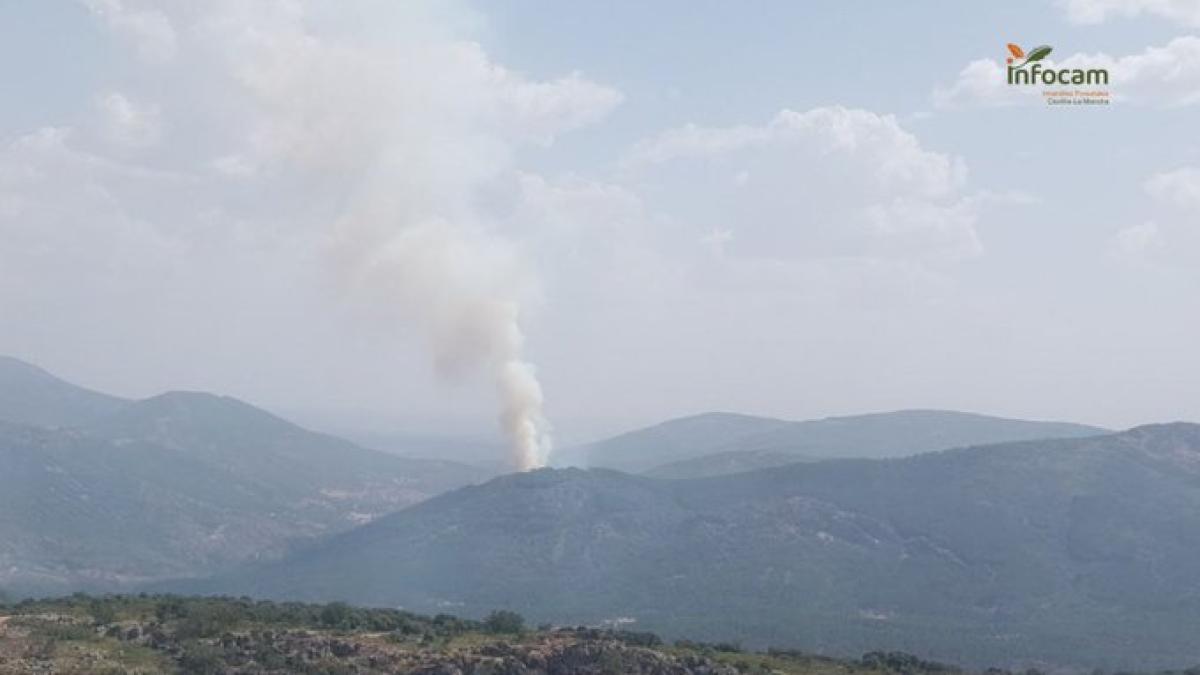 Mapa de los 22 incendios forestales declarados como zona catastrófica en Castilla