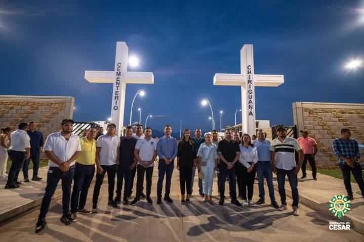 Gobierno del Cesar entregó nuevo cementerio a la comunidad de Chiriguaná