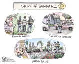 Cartoonist’s take: ‘Summer of ICE’