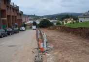 Arrancan las obras para crear 50 plazas de aparcamiento en la calle Aurelio Díez de Renedo