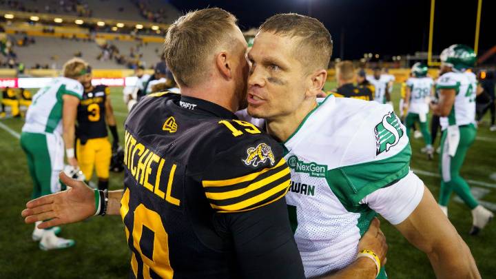 Around the CFL: Bo Levi Mitchell, Trevor Harris ready for heavyweight battle