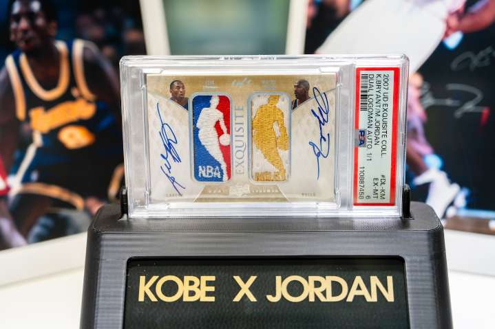 Reality TV star buys Kobe Bryant-Michael Jordan card for record