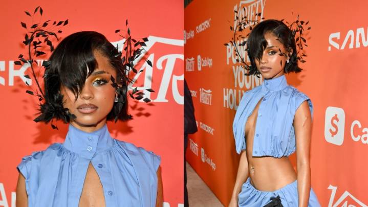 Tyla's Latest Party Look Is All About Her Statement Headpiece