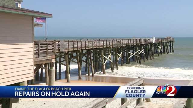 Turtle nests delay Flagler Beach pier project by two months
