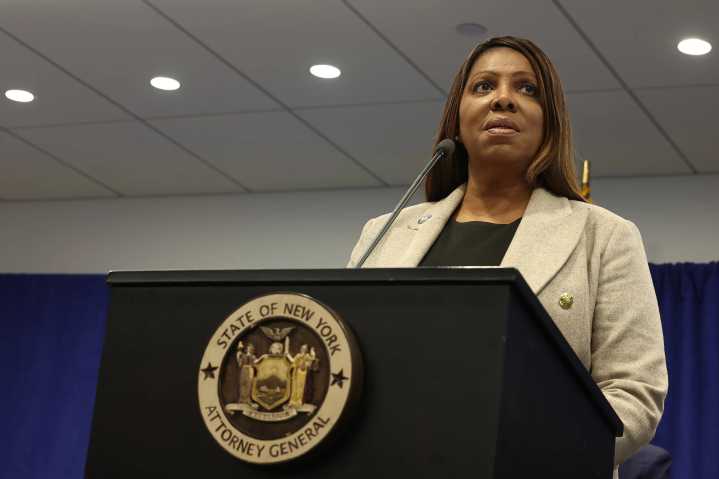 Justice Department launches grand jury probe of N.Y. Attorney General Letitia James
