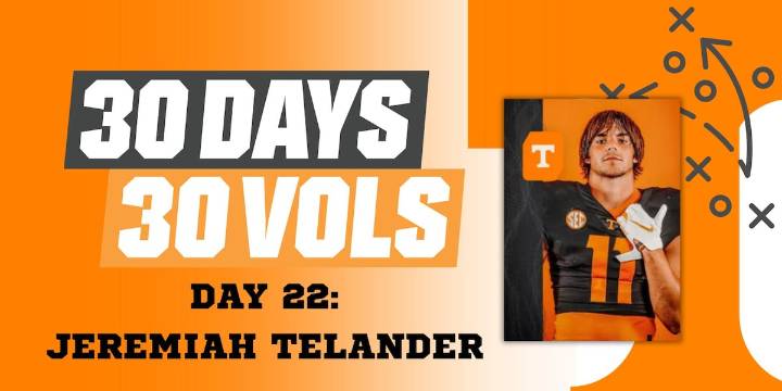 30 Days 30 Vols | Day 22: Jeremiah Telander