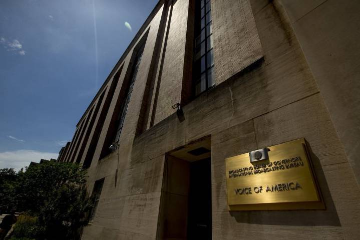 Federal judge blocks Trump administration from removing Voice of America director
