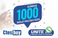 FALTAS VOS! Nuestro canal de WhatsApp sumó 1000 seguidores