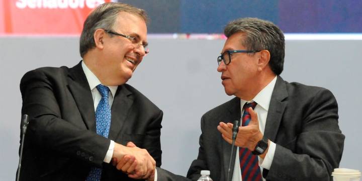 “No es para mí un exceso”, dice Monreal tras viaje de Marcelo Ebrard en presunto vuelo de primera clase