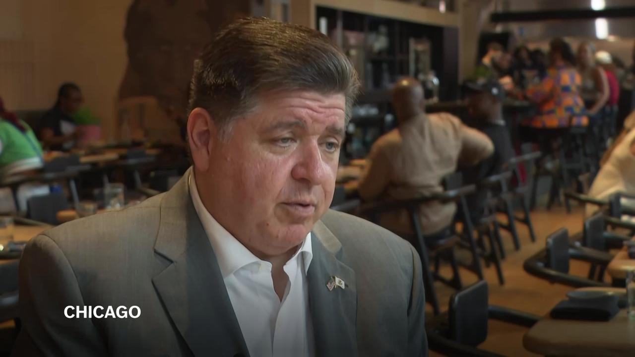 Guard not needed in Chicago, Pritzker tells AP during tour of city to counter Trump’s crime claims