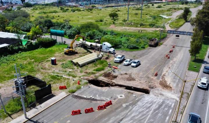 Inicia MIAA Obras de Rehabilitación de Colector Sanitario en Segundo Anillo de Circunvalación Oriente