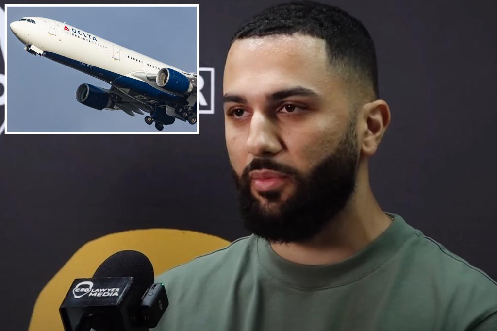 Georgia dad sues  Delta Airlines, alleging flight attendant slapped him in the face