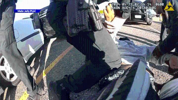 Body camera footage: Father sues Aurora officers for unconstitutional use of force