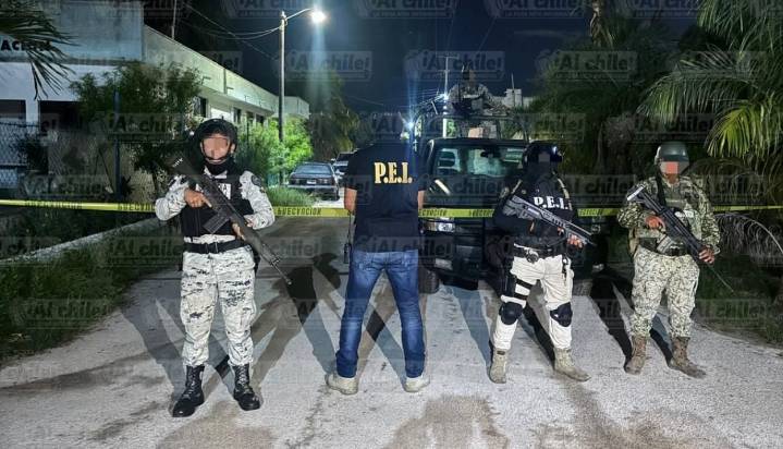 Puerto de Dzilam se llena de militares, marinos y policías: tres detenidos por droga
