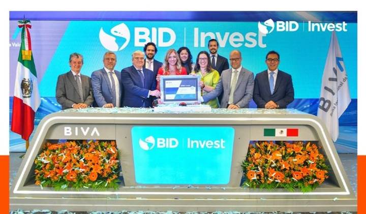 BID Invest emite bono social récord en México por dos mil 500 mdp para Pymes