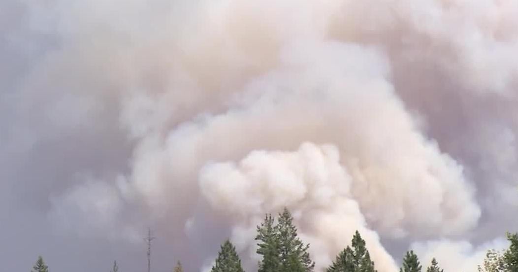 Sunset Fire burning 2,208 acres near Athol, 6% contained
